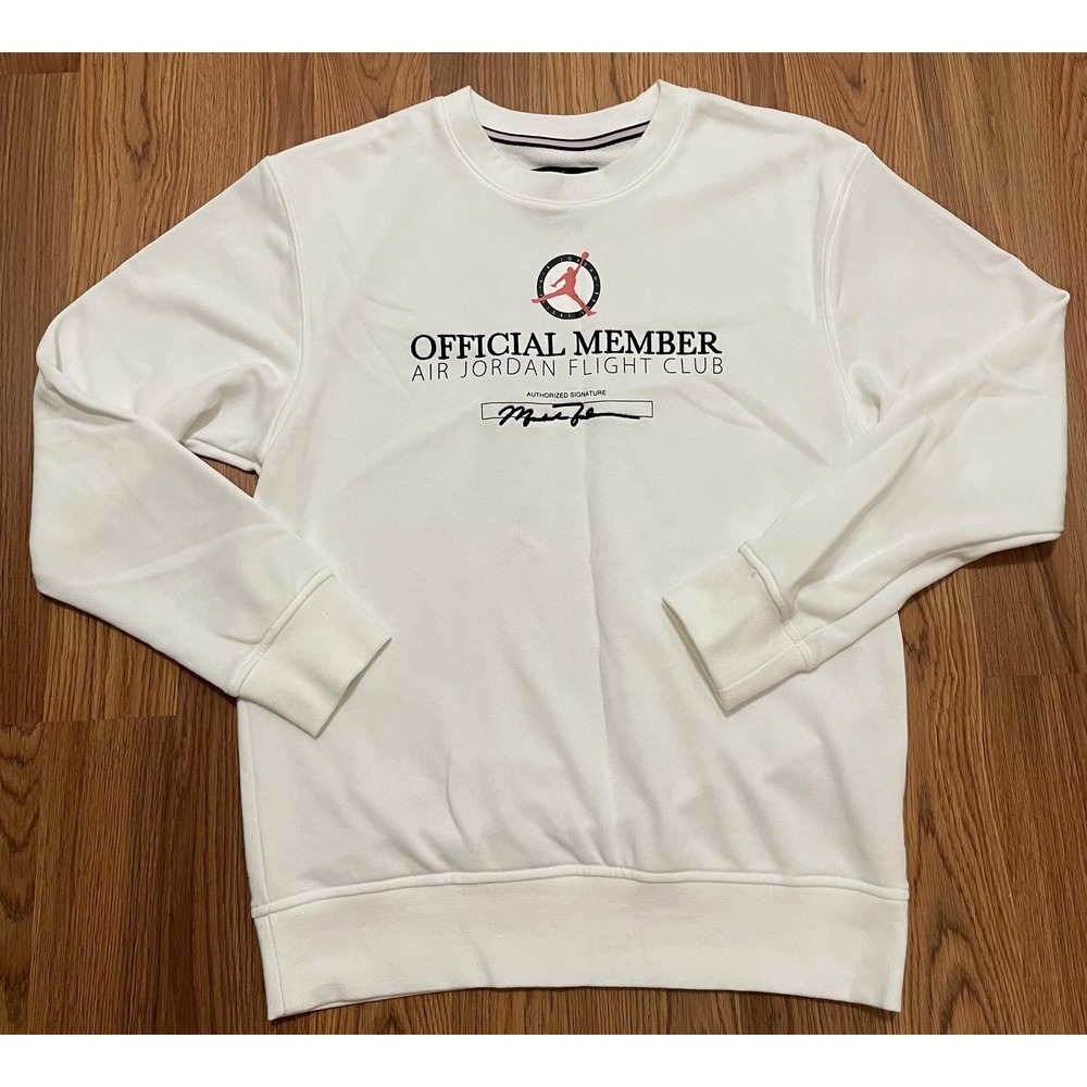 Jordan Sweatshirt Mens Small Flight Club Jumpman Crewneck Pullover